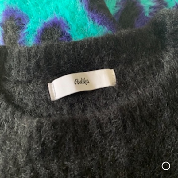 Adika “Slow burn” flame sweater in black blue & purple, made famous on TikTok - Picture 12 of 15